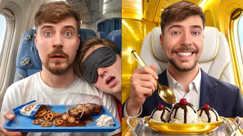 $1 vs $500,000 Plane Ticket